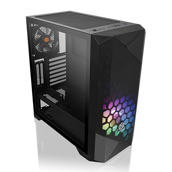 Thermaltake Commander G33 TG ARGB negro  Caja