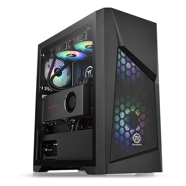 Thermaltake Commander G32 TG ARGB negro  Caja
