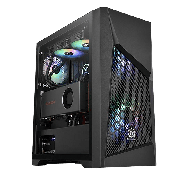Thermaltake Commander G32 TG ARGB negro  Caja