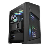 Thermaltake Commander G32 TG ARGB negro  Caja