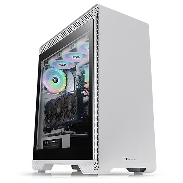 Thermaltake S500 TG blanco  Caja