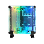 Thermaltake DistroCase 350P Open Frame Mid Tower Tempered Glass PC Gaming Case  Caja