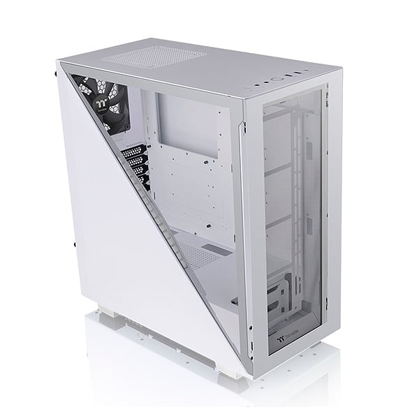 Thermaltake Divider 300 TG Snow Cristal Templado USB 30  Caja