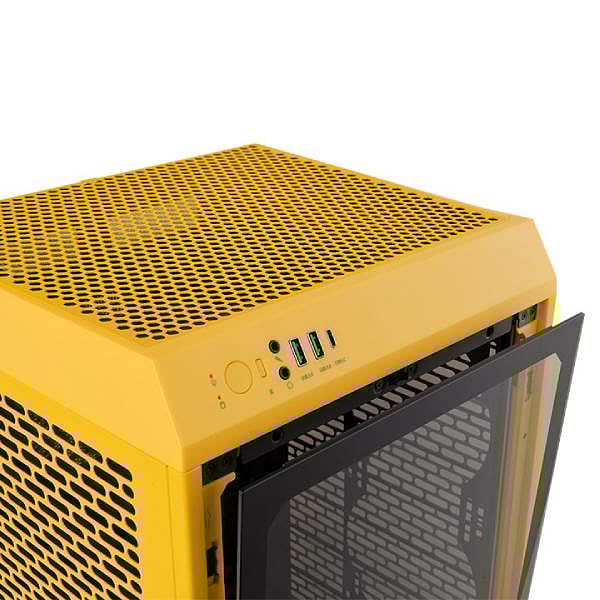 Thermaltake The Tower 200 Bumblebee  Caja MiniITX Amarilla