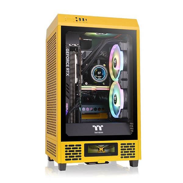 Thermaltake The Tower 200 Bumblebee  Caja MiniITX Amarilla