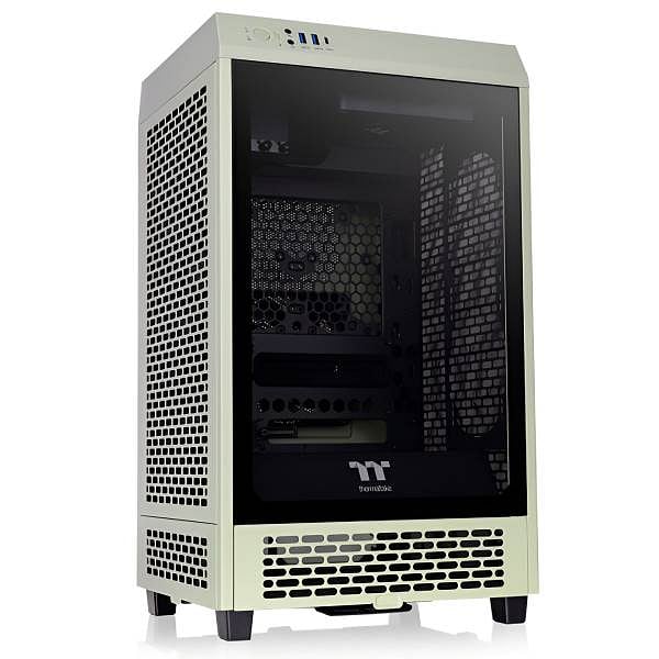 Thermaltake The Tower 200 Matcha Green  Caja Mini ITX Verde