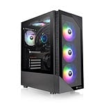 Thermaltake View 200 TG ARGB  Caja ATX Negra