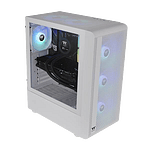 Thermaltake S200 TG Snow ARGB  Caja ATX Cristal Templado Blanca