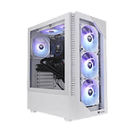 Thermaltake View 200 TG Snow ARGB | Caja ATX Cristal Templado Blanca