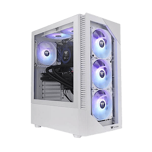 Thermaltake View 200 TG Snow ARGB  Caja ATX Cristal Templado Blanca