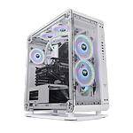Thermaltake Core P6 TG Snow  Caja ATX PC Mid Tower Cristal Templado USB 32 Blanca
