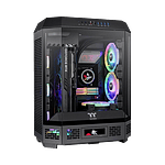 Thermaltake The Tower 600  Caja ATX PC Mid Tower Cristal Templado USB 32 Negra