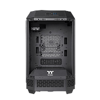 Thermaltake The Tower 250 Black | Caja Mini ITX Cristal Templado USB 3.2 Negra