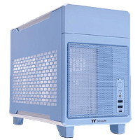 Thermaltake TR100 Hydrangea Blue | Caja Mini ITX Acero SPCC USB 3.2 Azul