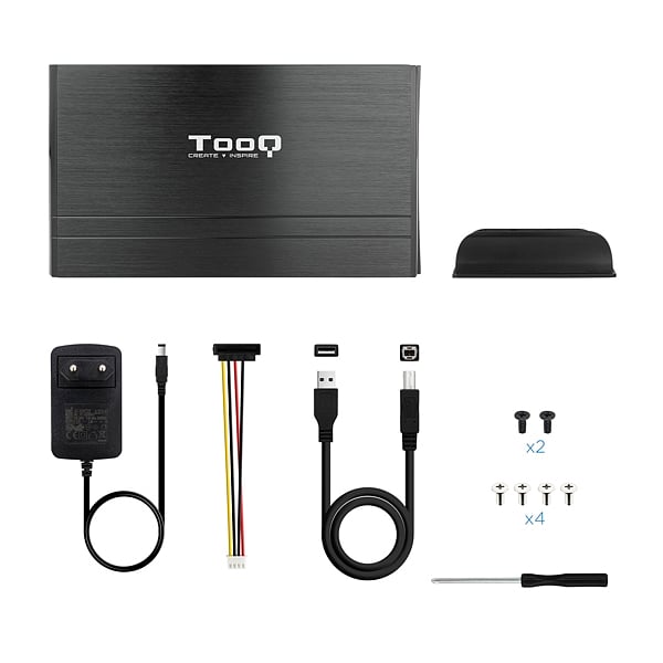 TooQ TQE3520 35 IDESATA a USB 20  Caja HDD