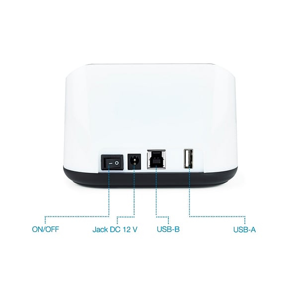 TooQ TQDS802BW Dock Station Doble 25 y 35  Dock
