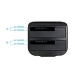 TooQ TQDS802BW Dock Station Doble 25 y 35  Dock