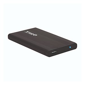 TooQ TQE2510B 25 SATA USB 20 Negra  Caja HDD