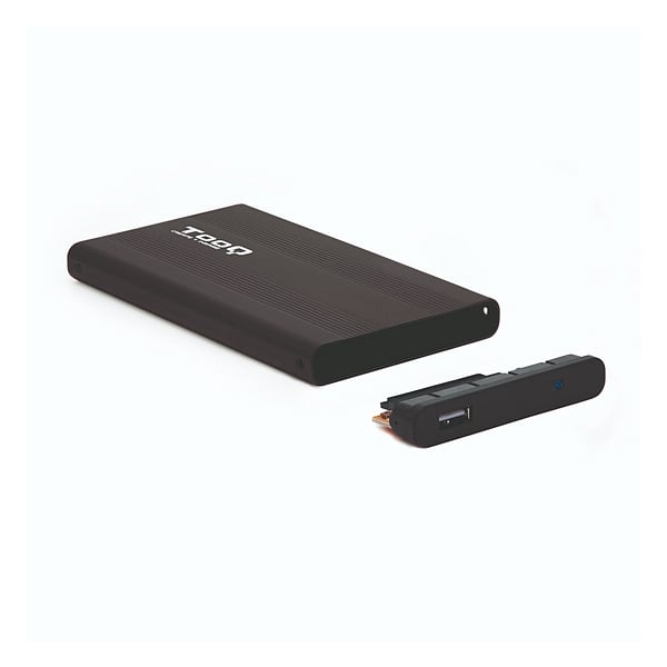 TooQ TQE2510B 25 SATA USB 20 Negra  Caja HDD