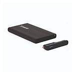 TooQ TQE2510B 25 SATA USB 20 Negra  Caja HDD