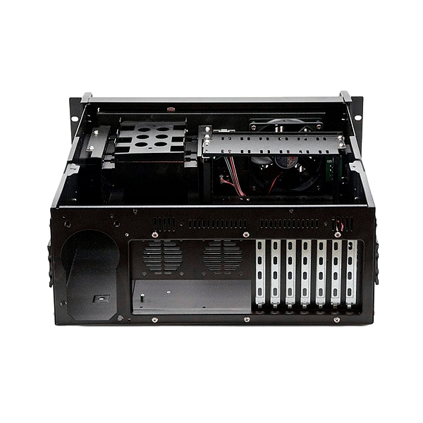 TooQ 19 4 u 406  negra sin fuente  Caja rack
