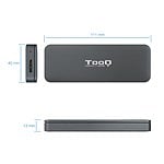 TooQ TQE2281G Caja Externa M2 SSD USB31  Carcasa SSD