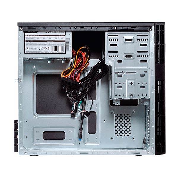 Unyka Grey Rain Evo con FA 500W MATX  Caja