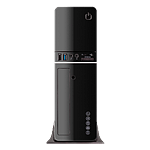 Unyka UK2007 MATX Slim Black con fuente de alimentación  450W  Caja de PC