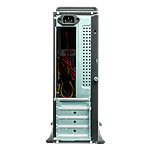 Unyka UK2007 MATX Slim Black con fuente de alimentación  450W  Caja de PC