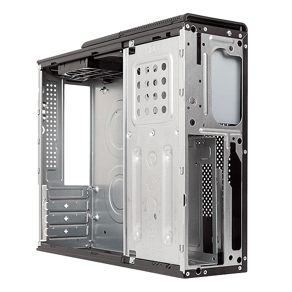 Unyka UK2007 MATX Slim Black con fuente de alimentación  450W  Caja de PC