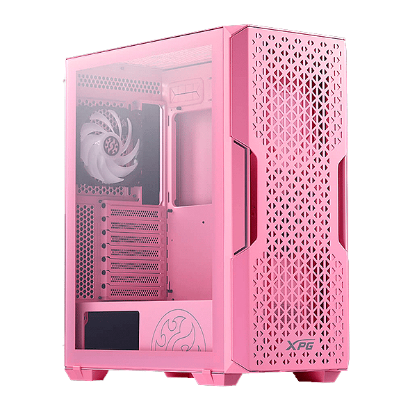 XPG Starker Air  Caja ATX Rosa Cristal templado