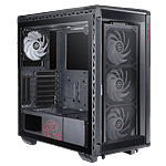 XPG Battlecruiser ARGB Cristal Templado USBC  Caja ATX