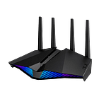 Asus RTAX82U AX5400 WiFi6 Dual Band AiMesh  Router Gaming
