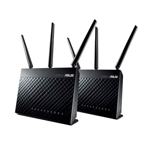 Asus RTAC68U AC1900 Pack de 2  Router