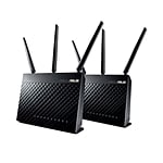 Asus RTAC68U AC1900 Pack de 2  Router