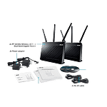 Asus RTAC68U AC1900 Pack de 2  Router