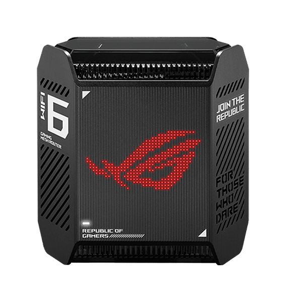 Asus ROG Rapture GT6  WiFi AX  AX10000  Tribanda  2x Pack Negra  Router Gaming