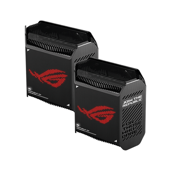 Asus ROG Rapture GT6  WiFi AX  AX10000  Tribanda  2x Pack Negra  Router Gaming