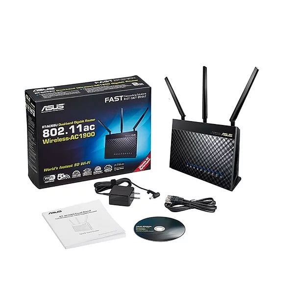 Asus RTAC68U AC1900 AiMesh Dual Band  Router