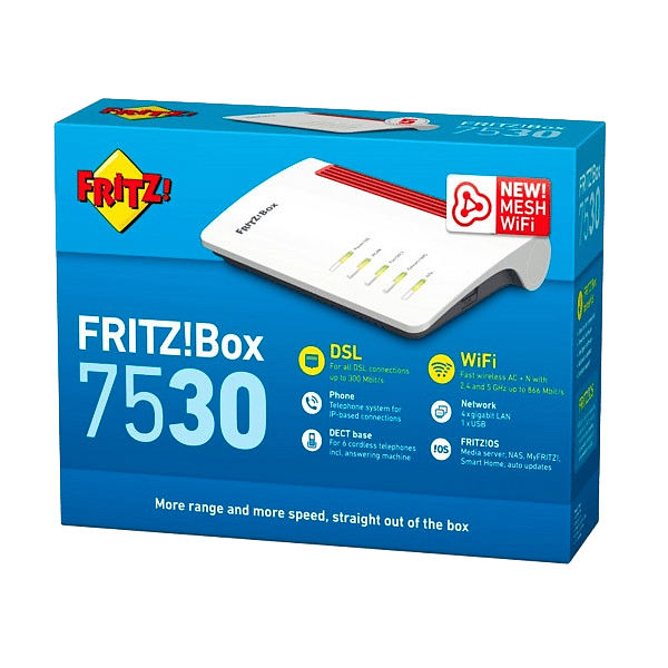 AVM FRITZBox ADSL 7530 WIFI AC  Router