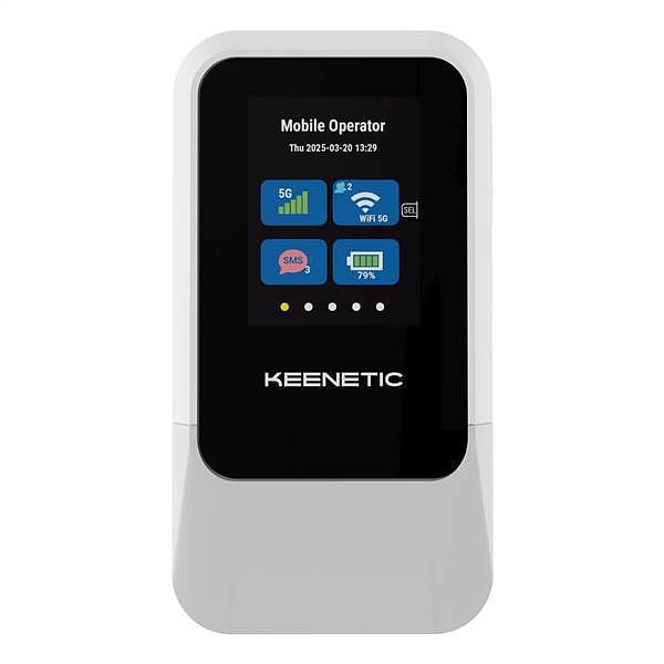 Keenetic Roamer 5G Dual Band SIM  Router Portátil