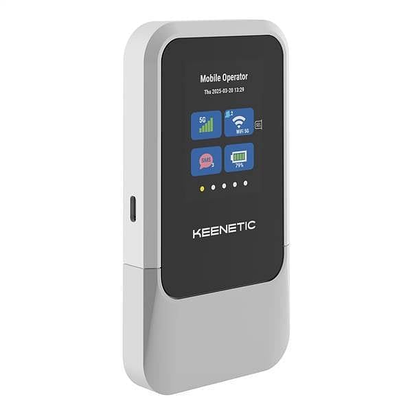 Keenetic Roamer 5G Dual Band SIM  Router Portátil