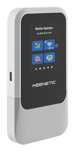 Keenetic Roamer 5G Dual Band SIM  Router Portátil