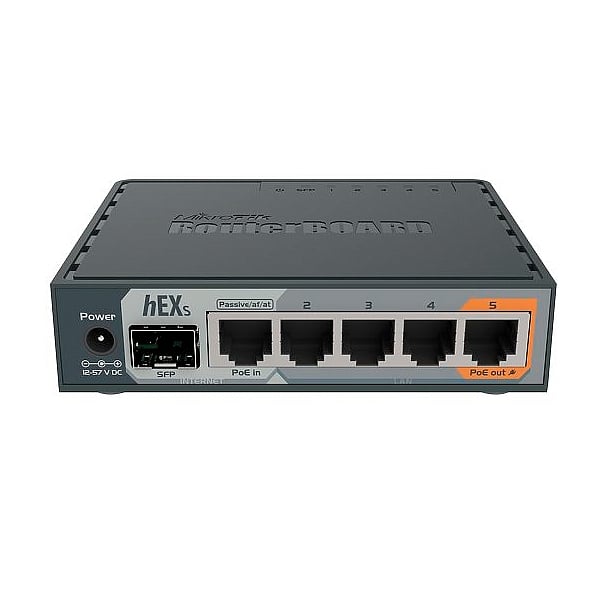MikroTik RB760iGS hEX S Router 5xGB 1xSFP L4