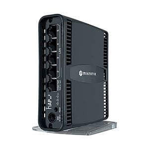 Mikrotik hAP ax2 WiFi6 80211ax 5xGbE 1PoE Dual  Router