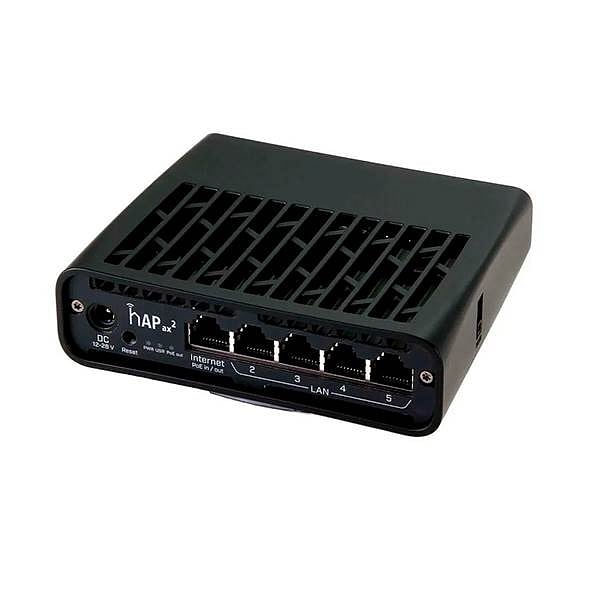 Mikrotik hAP ax2 WiFi6 80211ax 5xGbE 1PoE Dual  Router