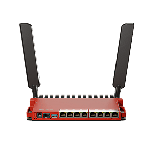 MikroTik L009UiGS2HaxDIN  Router 8xGbE Wifi 6 AX 1xSFP USB
