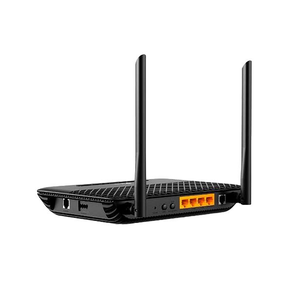 TPLink TDW9960v Wireless Router DSLModem  schwarz
