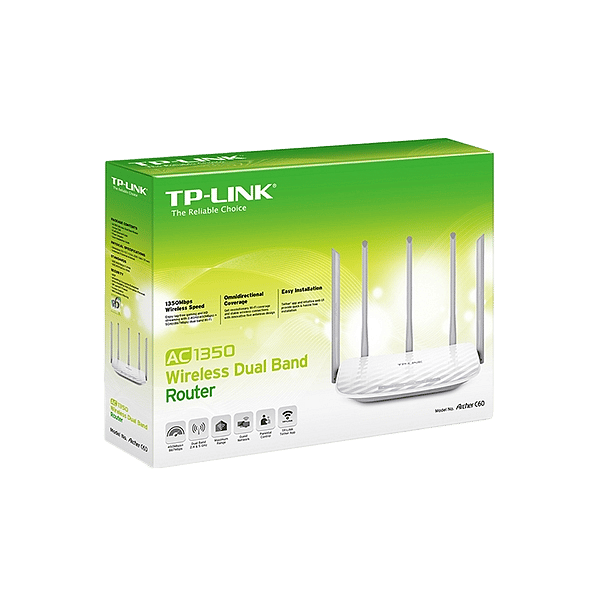 TPLink Archer C60 AC1350 Dualband  Router