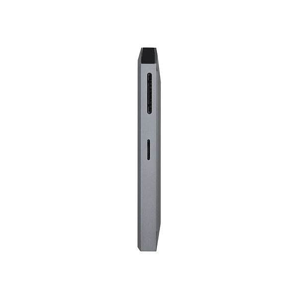Aisens ASUC9P001GR  HDMI  3x USB  RJ45  Audio  Lector Tarjetas  USBC  MicroSD  USB Dock